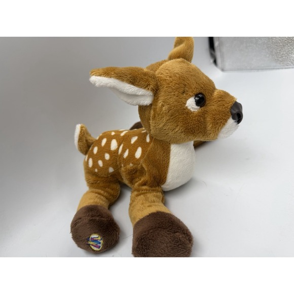 Ganz Webkinz Reindeer Deer Plush Stuffed Animal 8"x8" - Picture 4 of 13